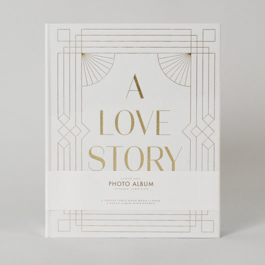 a love story photo album