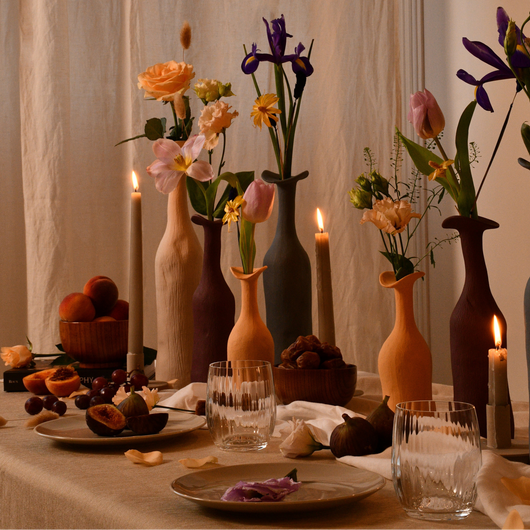 salma flowers table setup