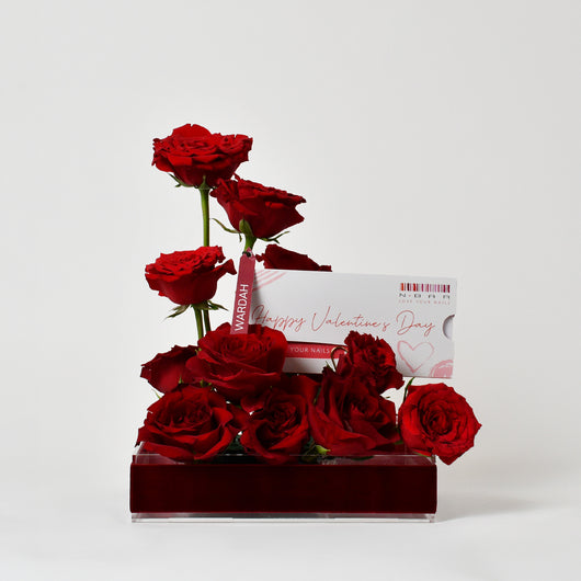 RED ROSES GIFT CARD AND NBAR gift card