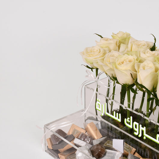 chocolate and roses gift box